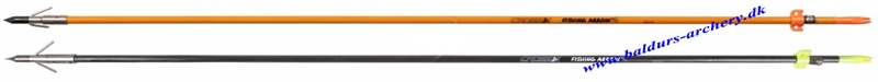 CROSS-X ARROW FISHING ORANGE W/SAFTEY SLIDE