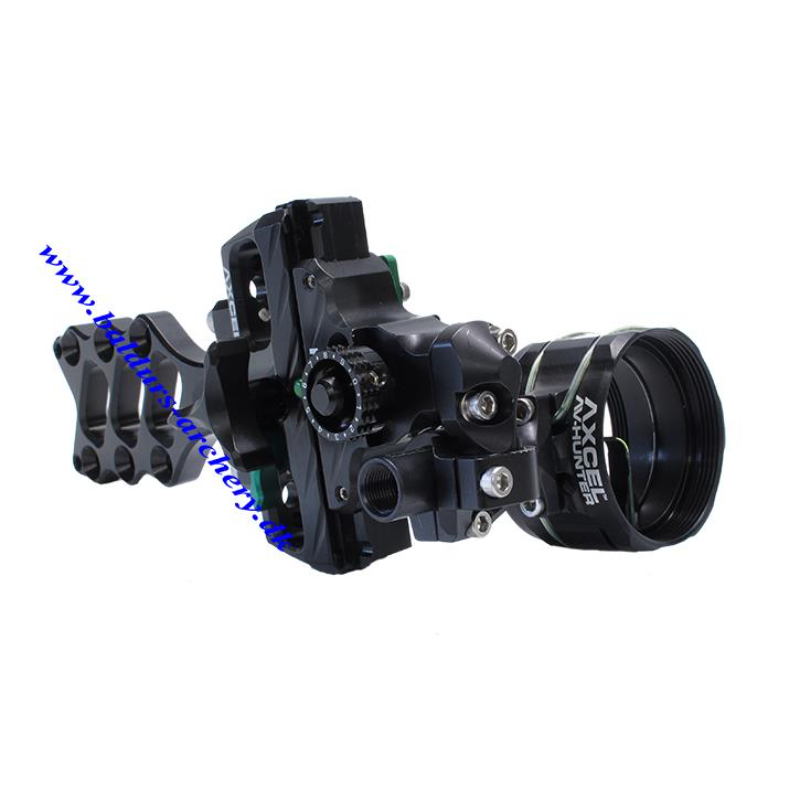 AXCEL SIGHT ACCUHUNTER BLK 0.019 GREEN