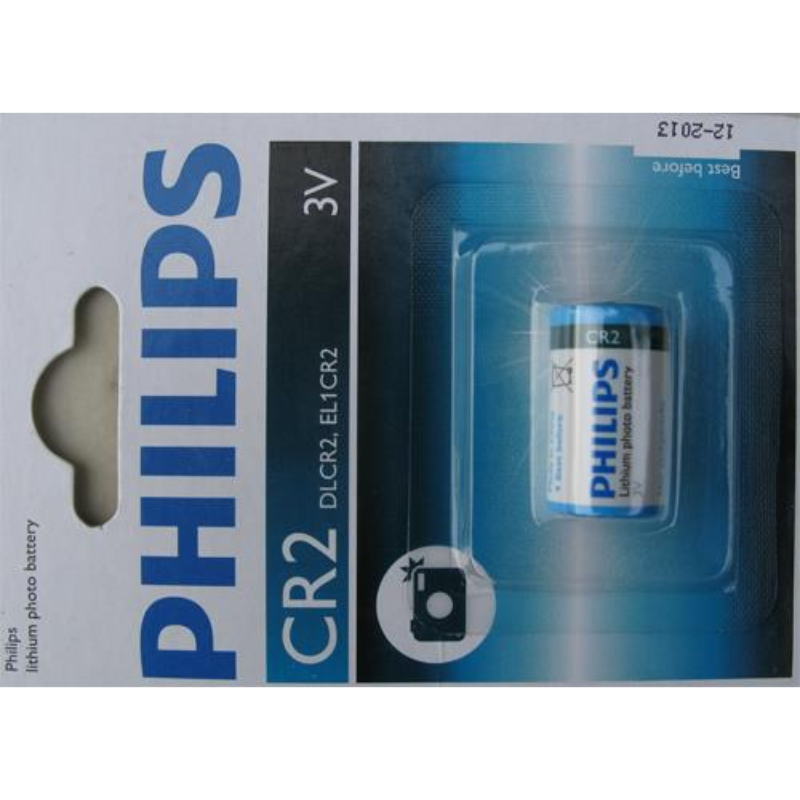 PHILIPS CR2 3V LITHIUM BATTERY