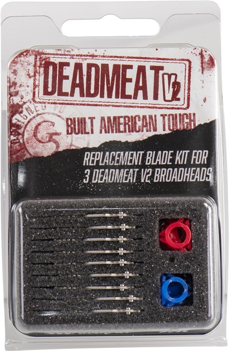 G5 BROADHEAD DEADMEAT SPAREBLADES V2 3/pk 100/125gr